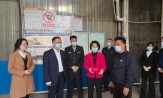 贵港市副市长农卓松带队到桂平市社坡镇就开展落实食品安全“两个责任”及腐竹产业食品安全工作进行调研